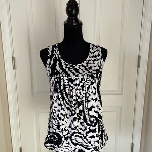 Black and White Women's Top